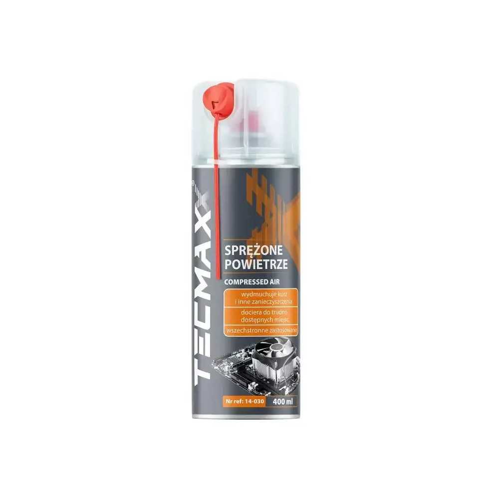 Pojemnik sprężonego powietrza Tecmaxx 400 ml – do czyszczenia elektroniki