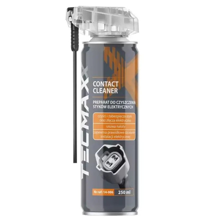 Contact Cleaner Tecmaxx 250 ml – preparat do czyszczenia styków elektrycznych