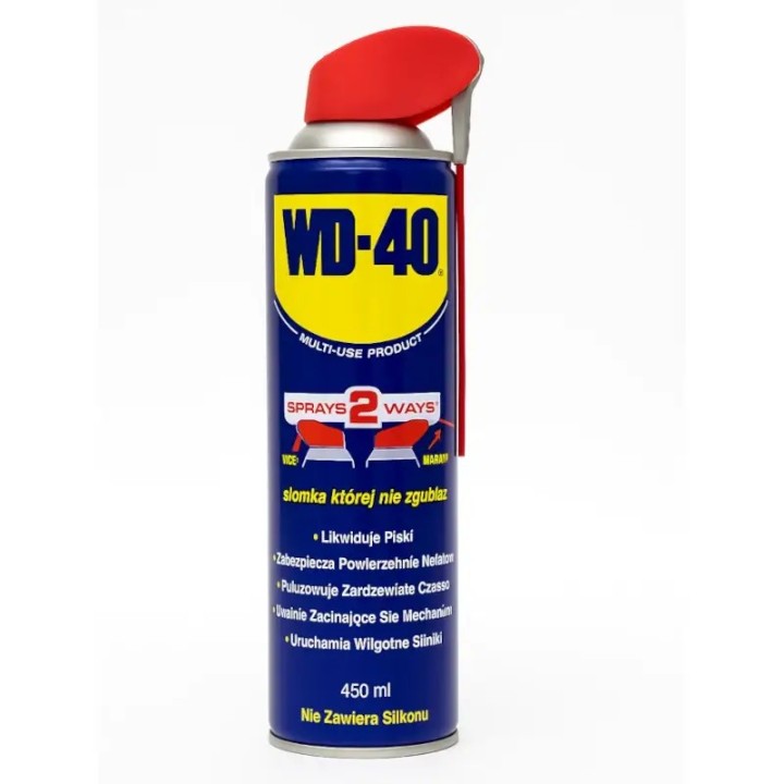 WD-40 Smart Straw 450 ml – puszka z precyzyjnym aplikatorem