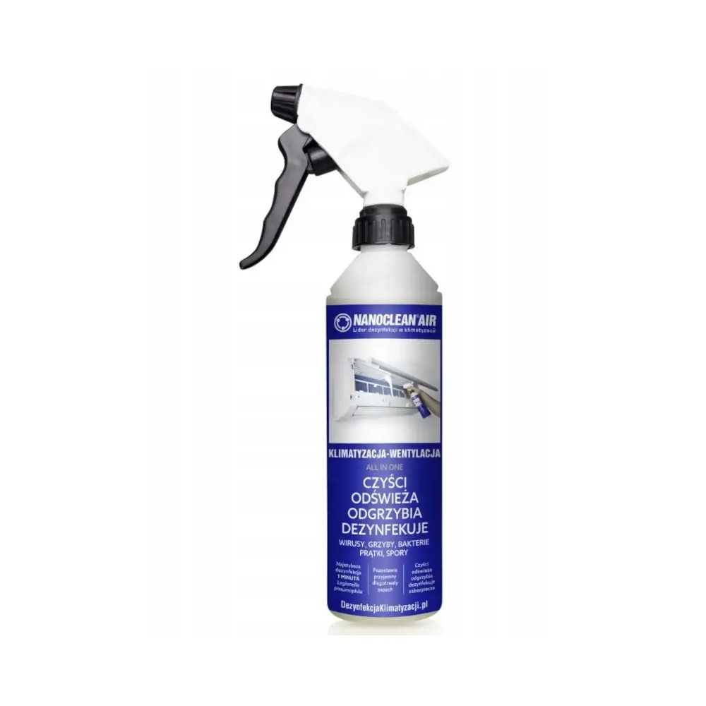 NANOCLEAN AIR – preparat do dezynfekcji klimatyzacji i wentylacji