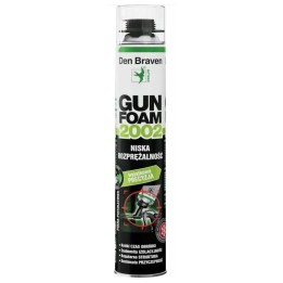 Piana pistoletowa Den Braven GUN FOAM 2002 – niskorozprężna, profesjonalna piana montażowa