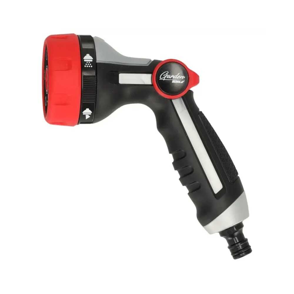 Pistolet zraszający 5-funkcyjny aluminiowy DEDRA Garden 80N256K