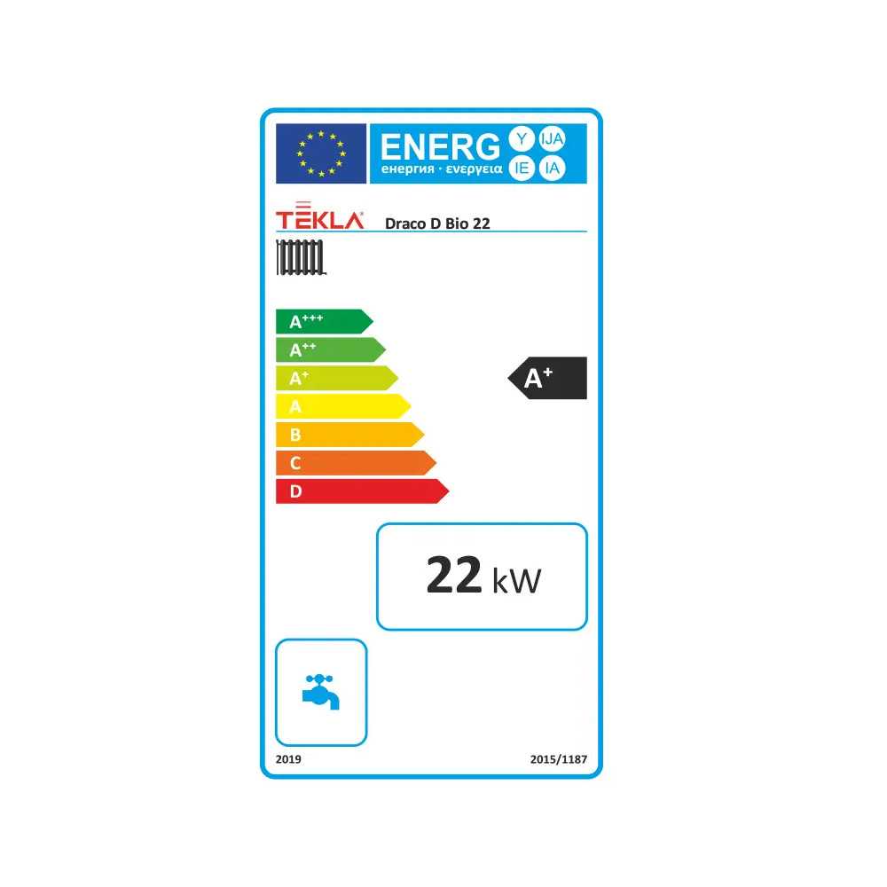 Kocioł pelletowy 22 kW z klasą energetyczną A+