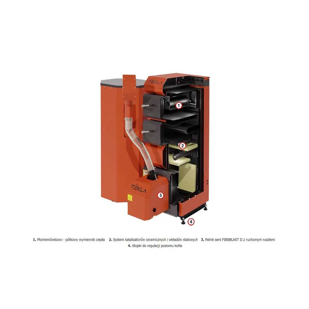Kocioł na pellet Tekla 22kW Draco D Bio