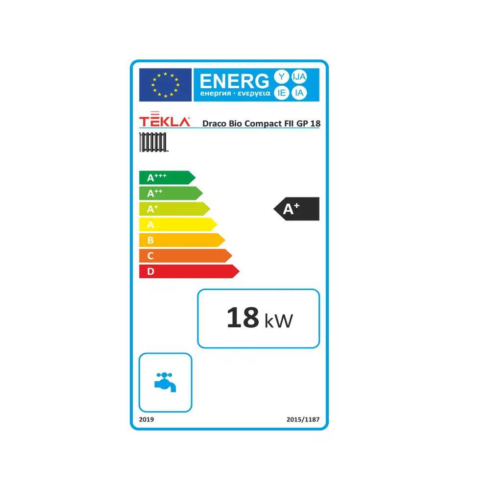 Kocioł na pellet Tekla 18kW Draco Bio Compact FII GP