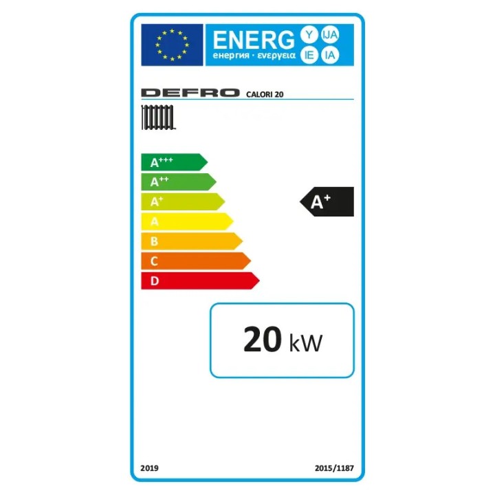 Kocioł na pellet Defro 20 kW CALORI
