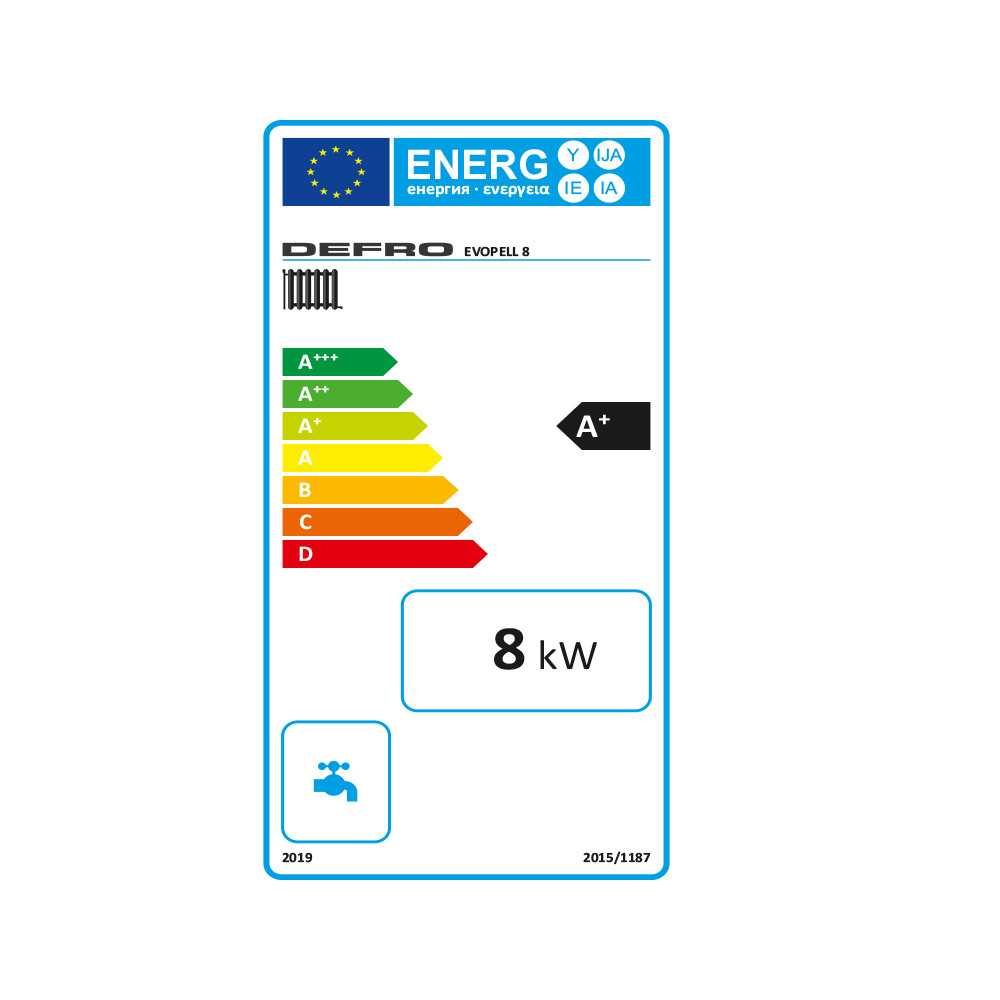 Kocioł na pellet Defro 8 kW EVOPELL