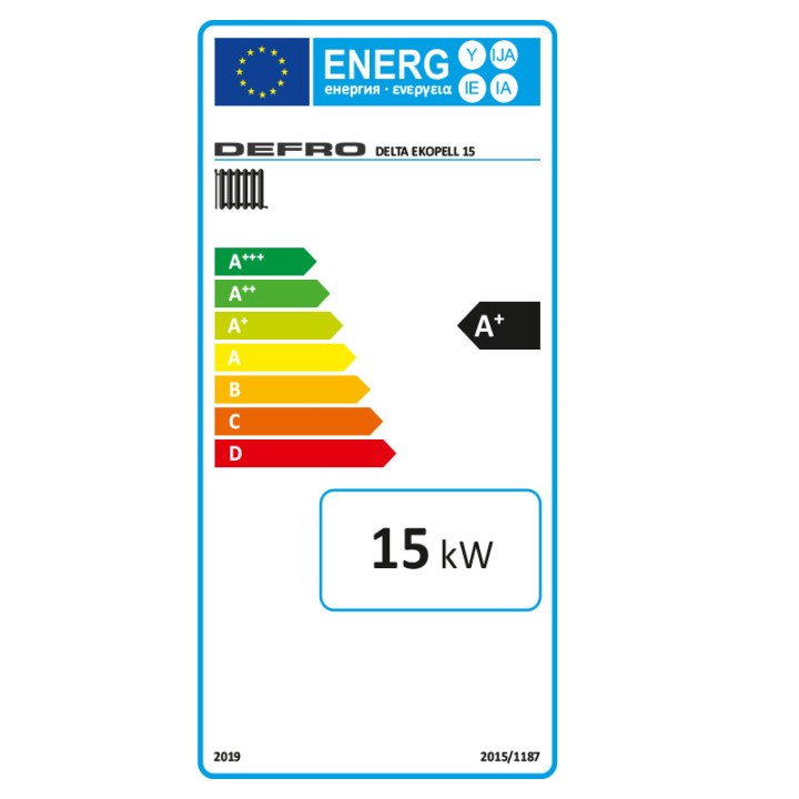 Kocioł na pellet Defro 15 kW DELTA EKOPELL