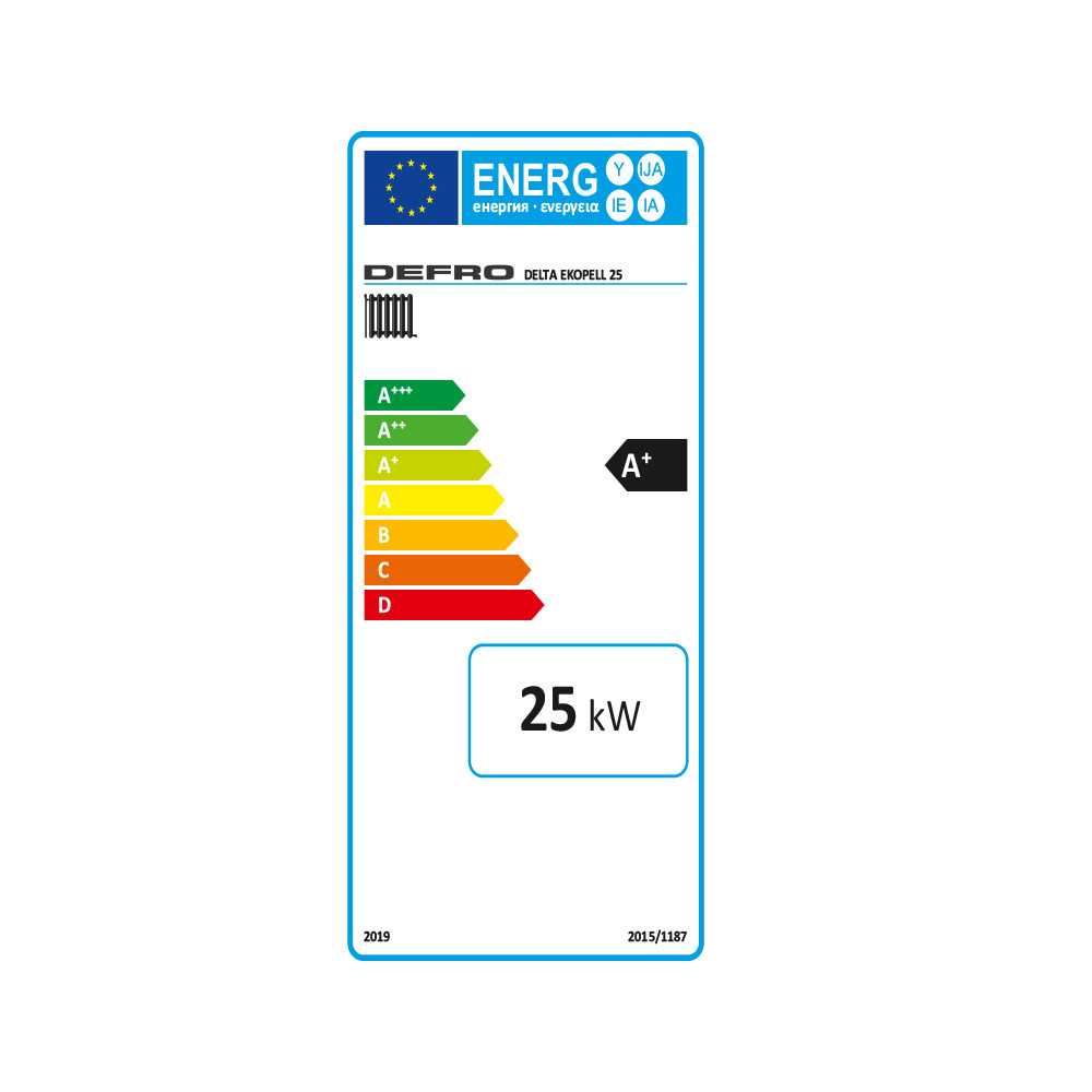 Kocioł na pellet Defro 25 kW DELTA EKOPELL