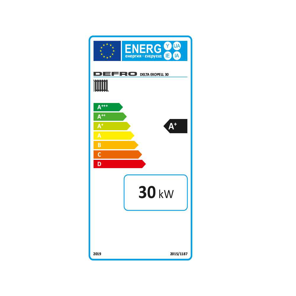 Kocioł na pellet Defro 30 kW DELTA EKOPELL