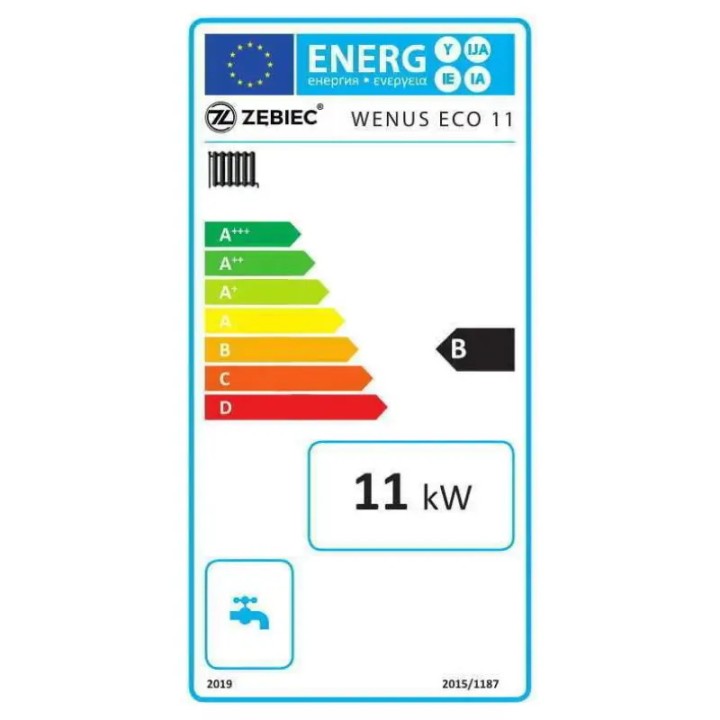 Kocioł na węgiel 11kW Zębiec Wenus Eco