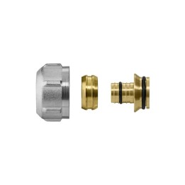 Złączka skręcana EUROKONUS LECHAR 16x3/4" do rur PEX/AL/PEX i zaworów grzejnikowych