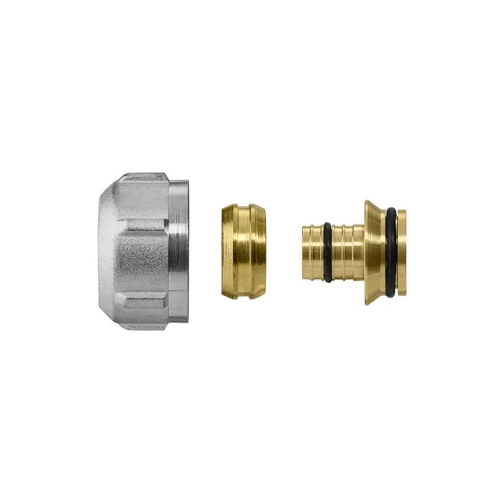 Złączka skręcana EUROKONUS LECHAR 16x3/4" do rur PEX/AL/PEX i zaworów grzejnikowych