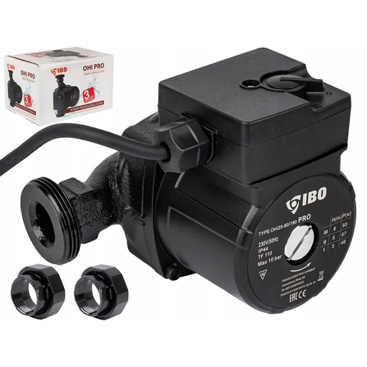 Pompa obiegowa CO IBO OHI PRO 25-60/180