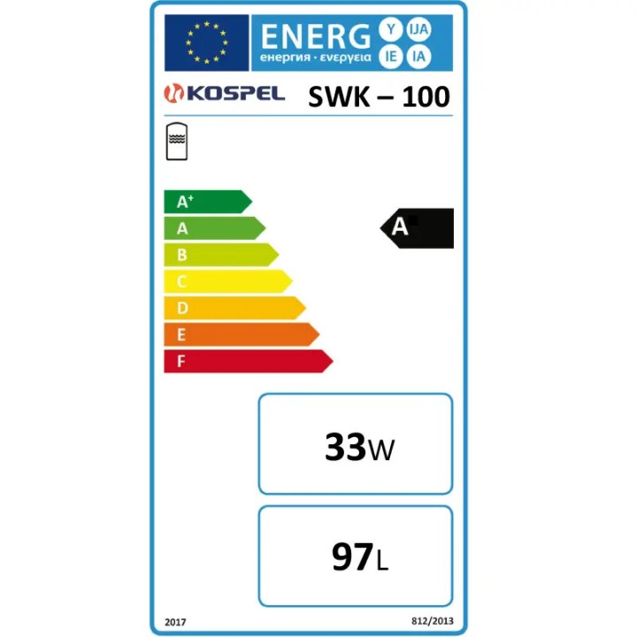 Wymiennik ciepłej wody użytkowej Kospel SWK-100.A.TERMO-TOP.WHITE.PL najlepszy do kotła gazowego