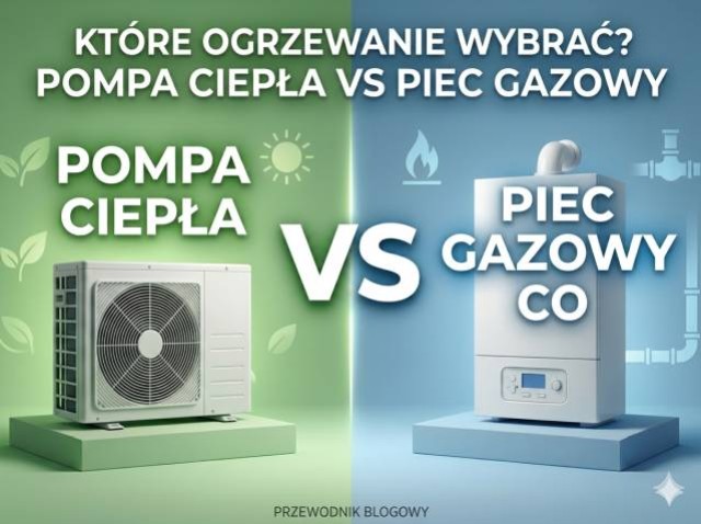 Pompa ciepła czy kocioł gazowy? Porównanie kosztów i opłacalności